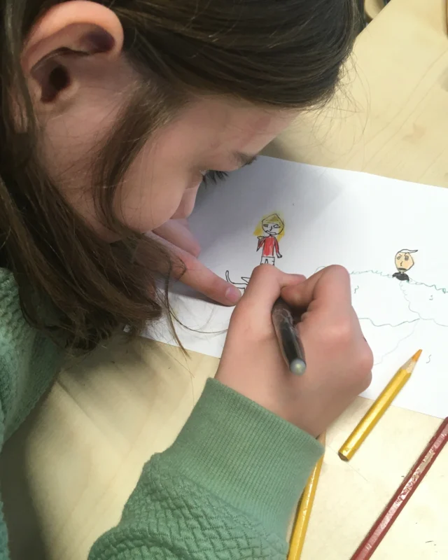 Geen grap maar echt bijzonder bezoek vandaag! Schrijver Peter Oburo kwam langs om wat te vertellen over zijn boek. Wij mogen voor dat boek de illustraties maken! Peters boek 'Karin and the magical dog' is speciaal voor kinderen die naar Nederland zijn gevlucht en hier in een vluchtelingenopvang komen te wonen. We zijn heel benieuwd naar het eindresultaat!#noorderbasis #harkstede #meerstad